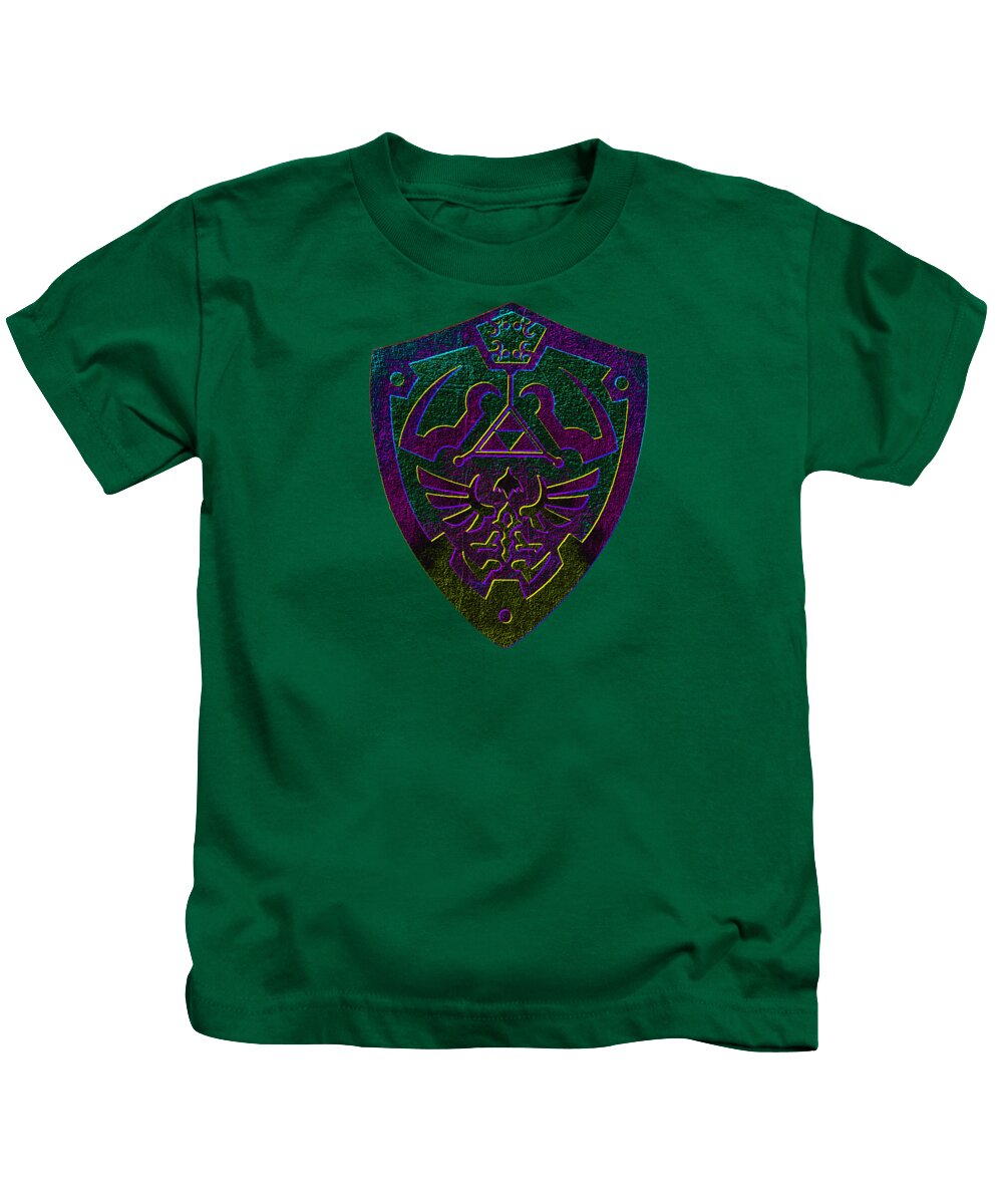 Link shield Gamer Gift - Kids T-Shirt