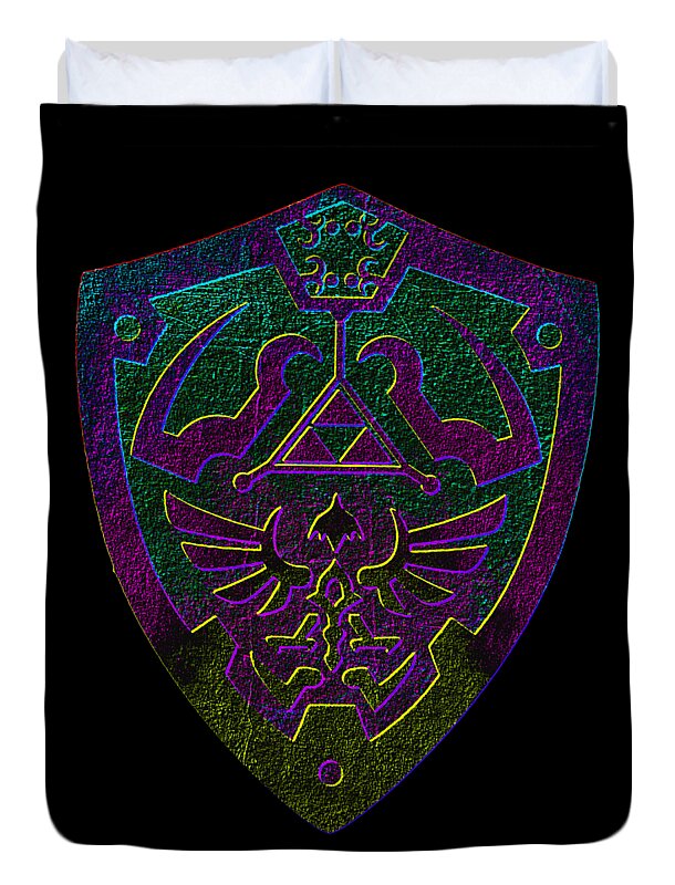 Link shield Gamer Gift - Duvet Cover