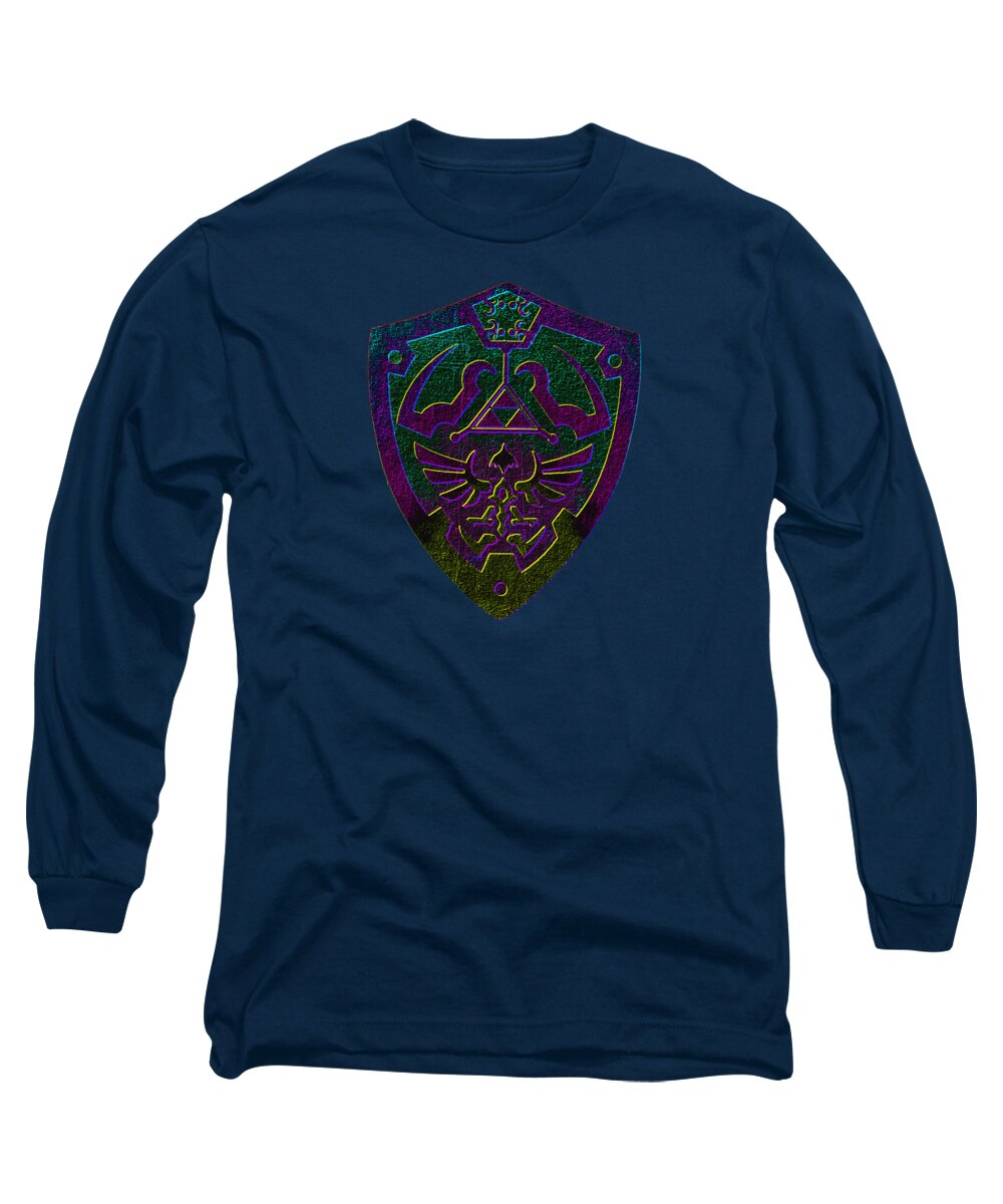 Link shield Gamer Gift - Long Sleeve T-Shirt