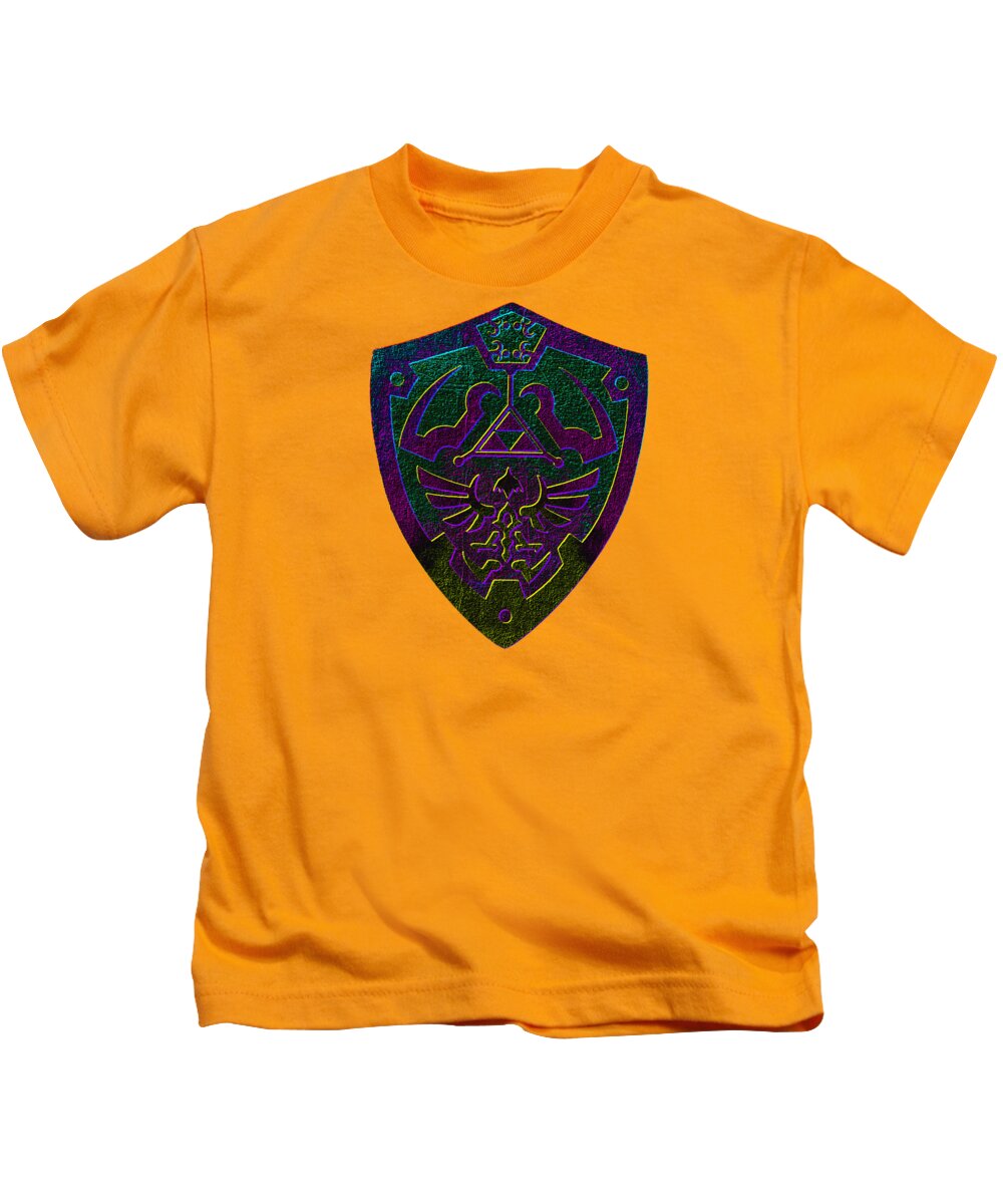 Link shield Gamer Gift - Kids T-Shirt