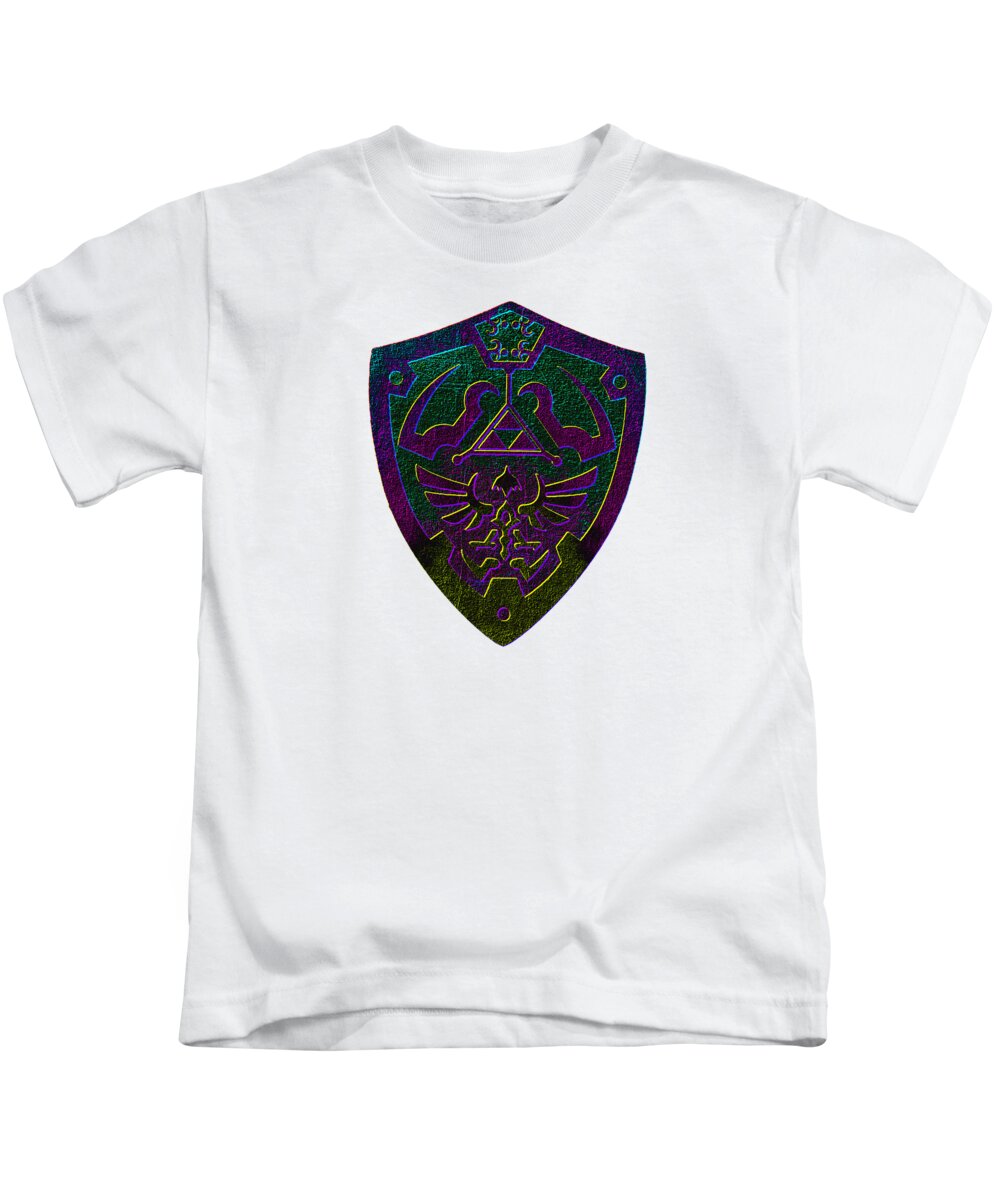 Link shield Gamer Gift - Kids T-Shirt