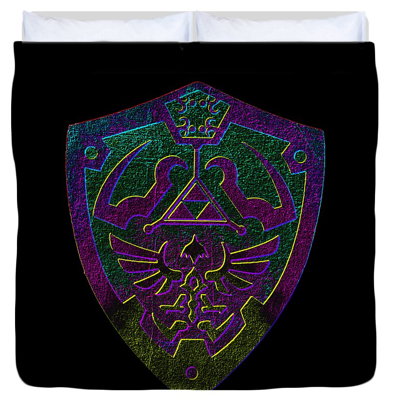 Link shield Gamer Gift - Duvet Cover