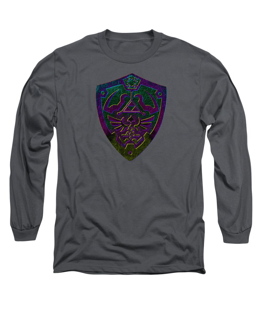 Link shield Gamer Gift - Long Sleeve T-Shirt