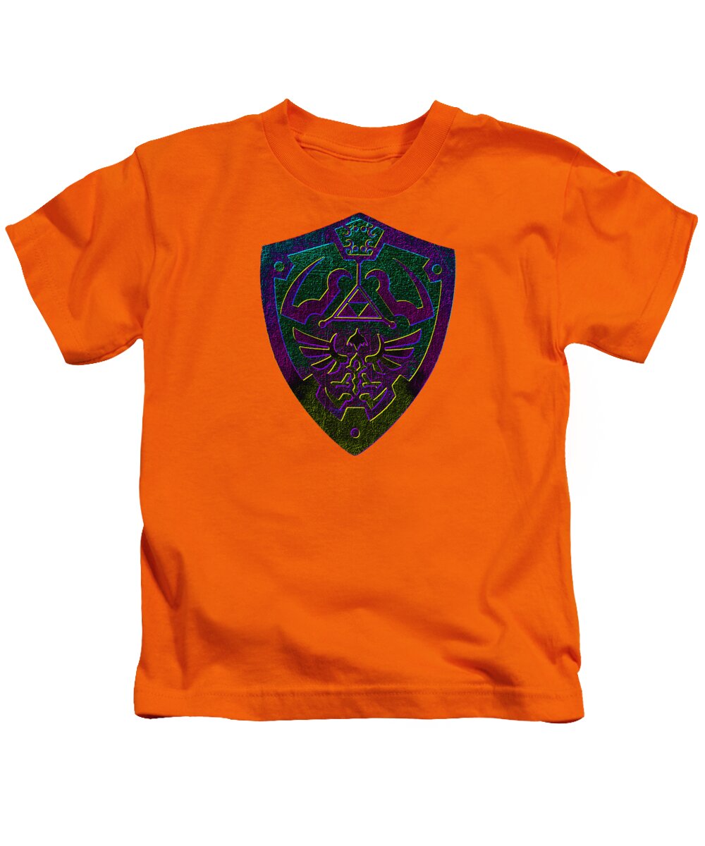 Link shield Gamer Gift - Kids T-Shirt