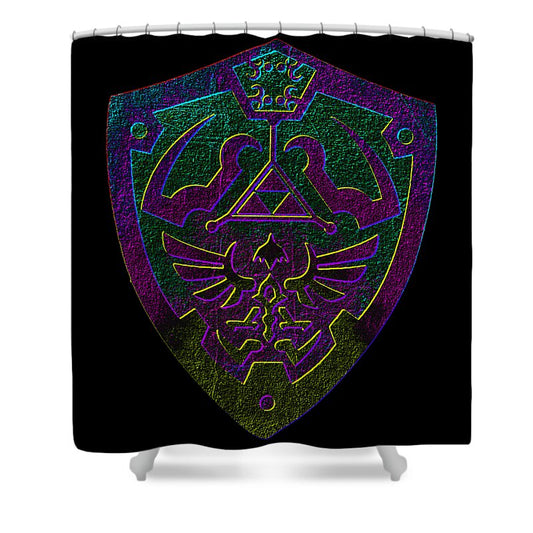 Link shield Gamer Gift - Shower Curtain