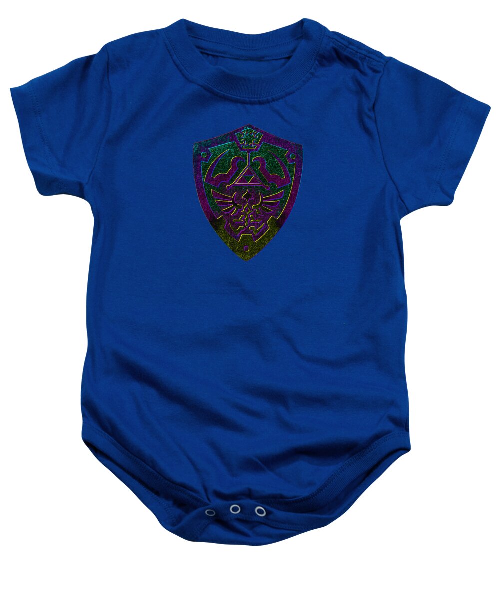 Link shield Gamer Gift - Baby Onesie