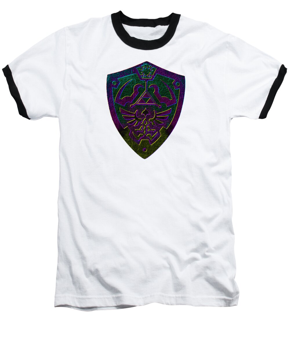 Link shield Gamer Gift - Baseball T-Shirt