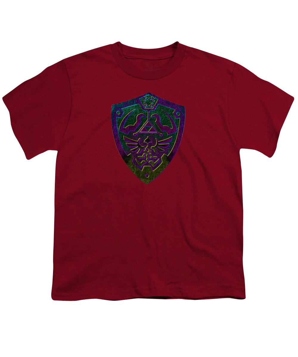 Link shield Gamer Gift - Youth T-Shirt