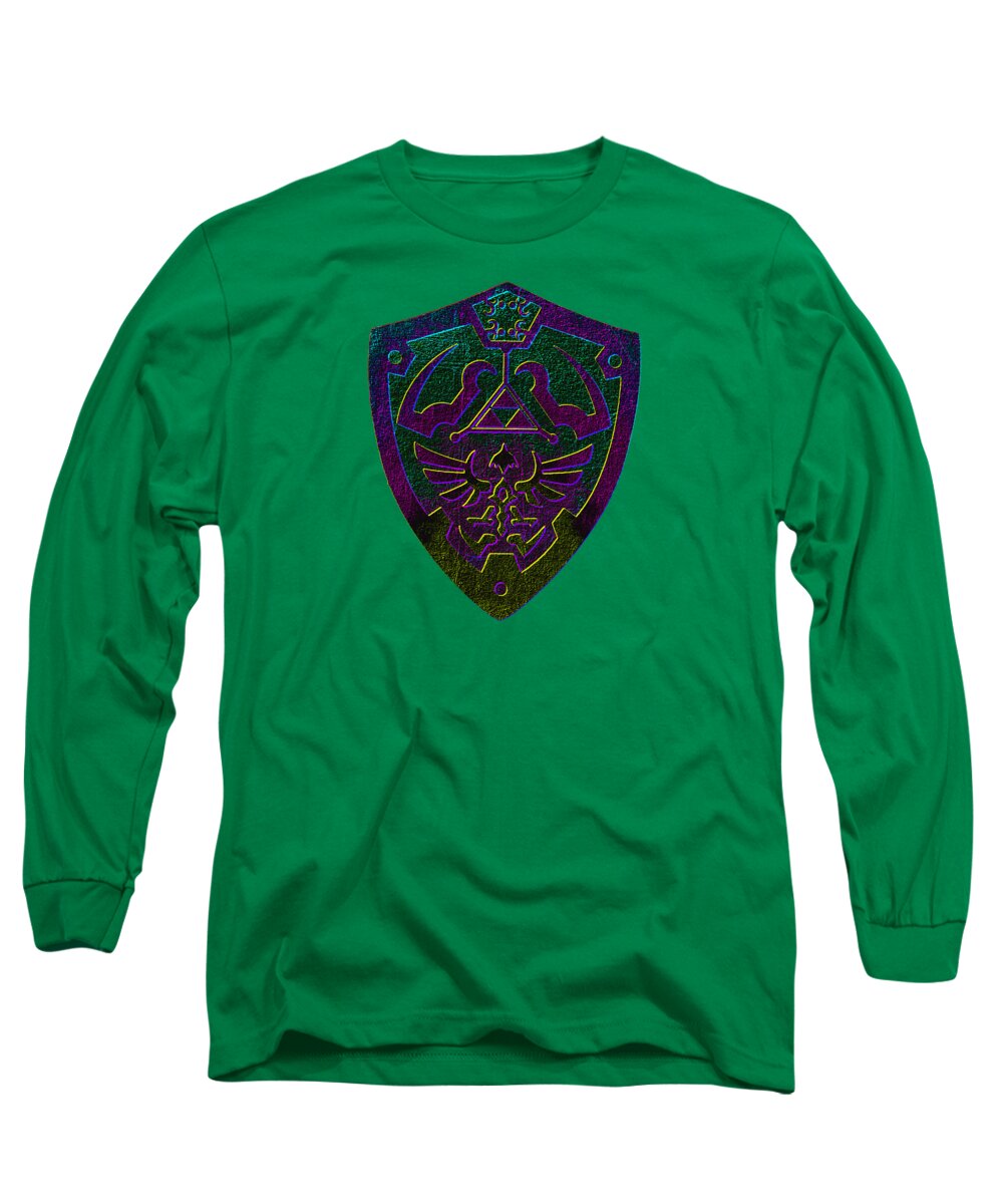 Link shield Gamer Gift - Long Sleeve T-Shirt