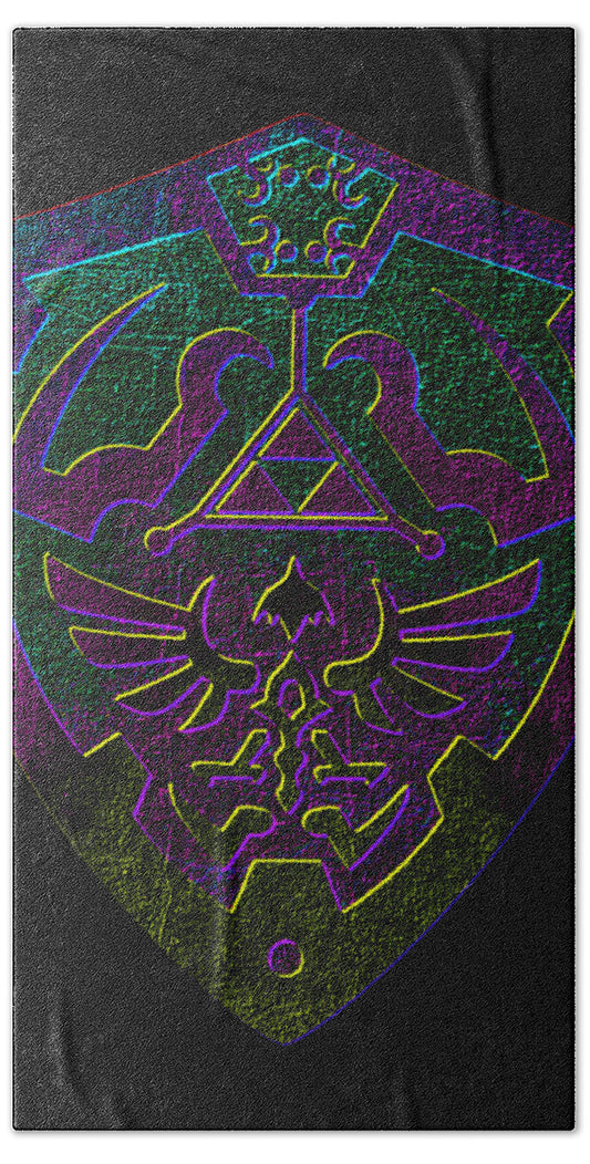 Link shield Gamer Gift - Beach Towel