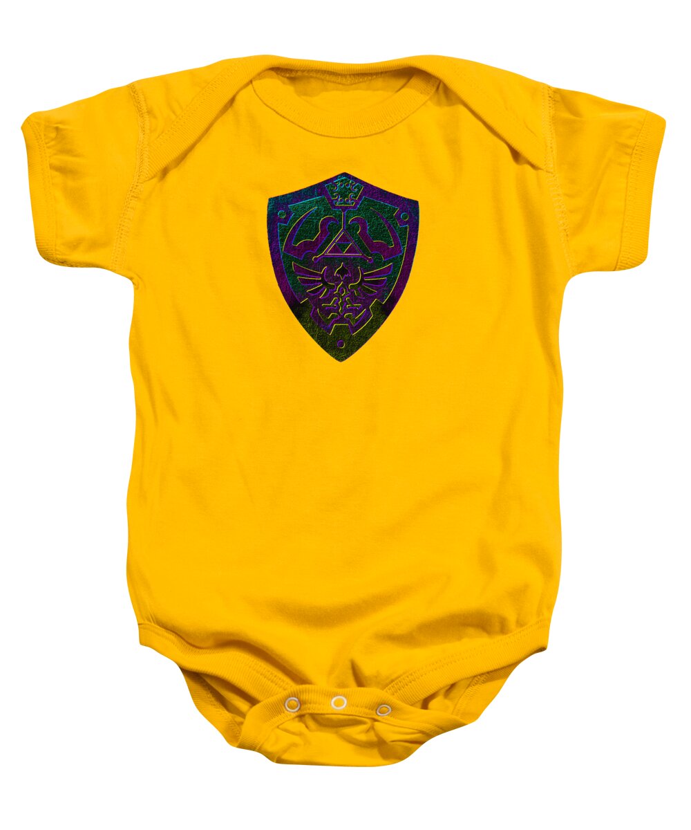 Link shield Gamer Gift - Baby Onesie