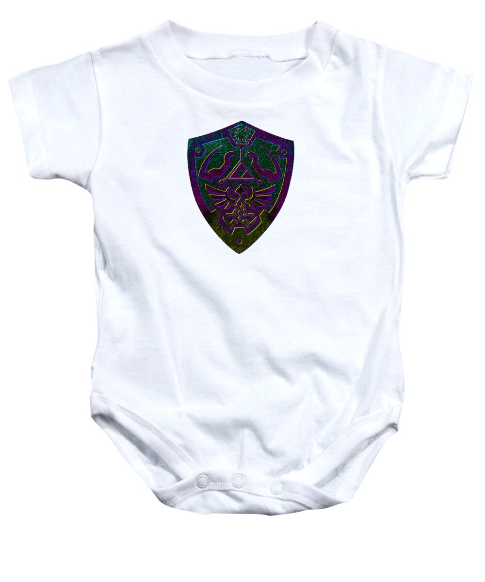 Link shield Gamer Gift - Baby Onesie