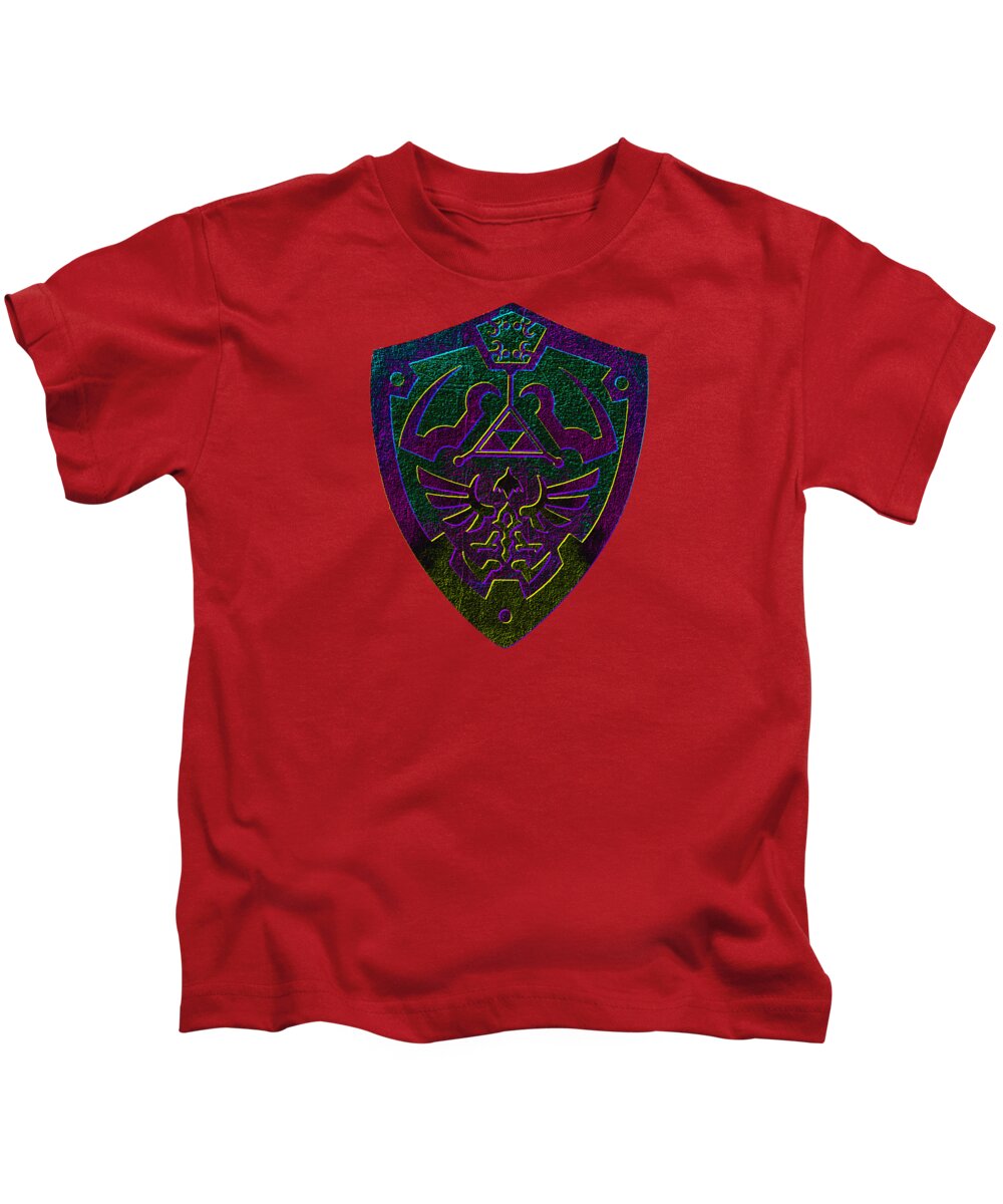 Link shield Gamer Gift - Kids T-Shirt