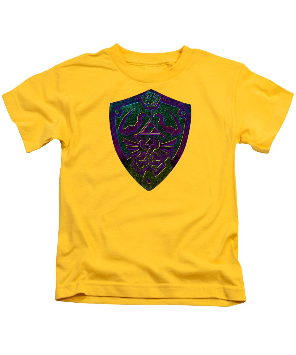 Link shield Gamer Gift - Kids T-Shirt