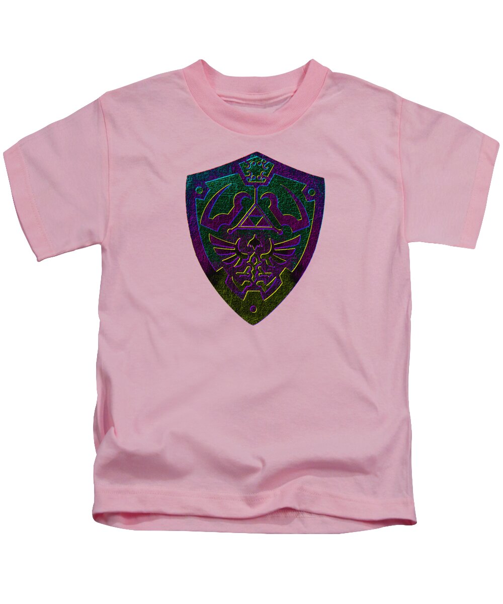 Link shield Gamer Gift - Kids T-Shirt