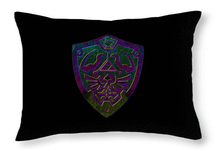 Link shield Gamer Gift - Throw Pillow