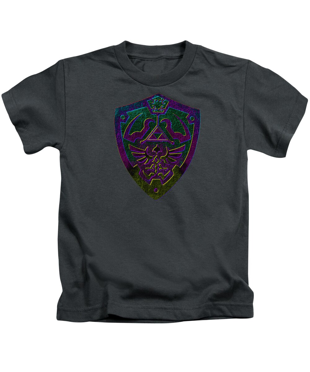 Link shield Gamer Gift - Kids T-Shirt
