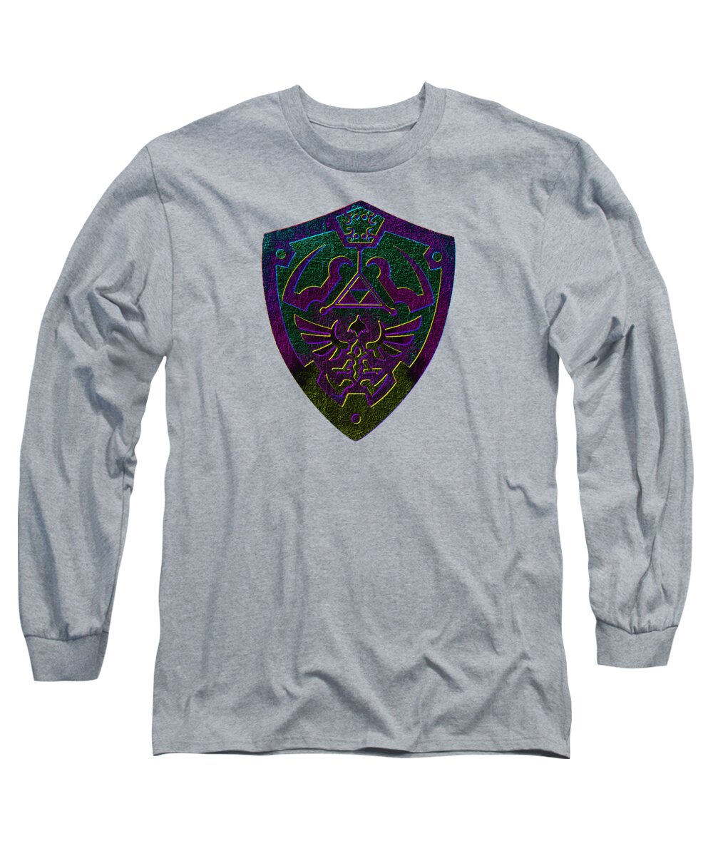 Link shield Gamer Gift - Long Sleeve T-Shirt