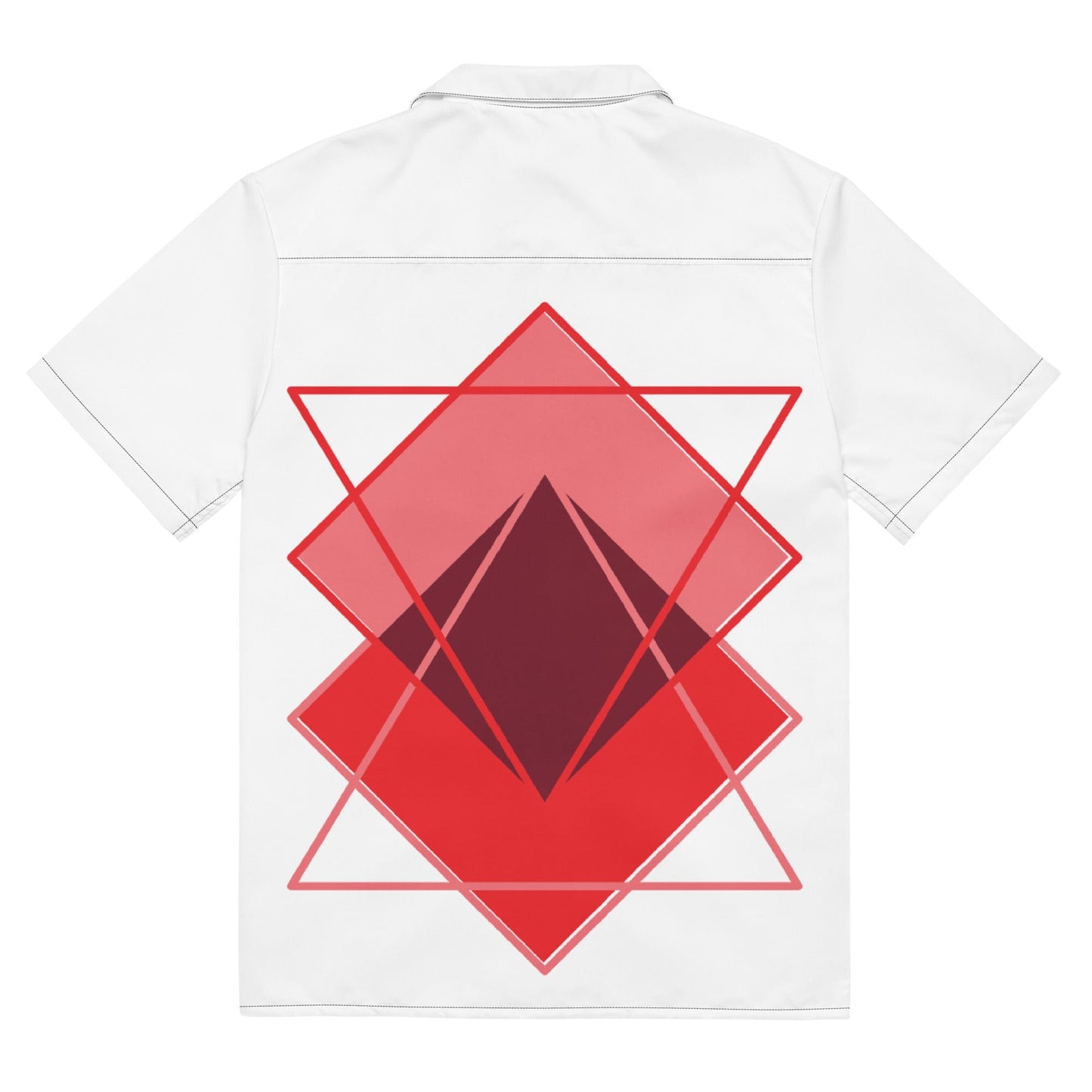 Love Triangle Unisex button shirt