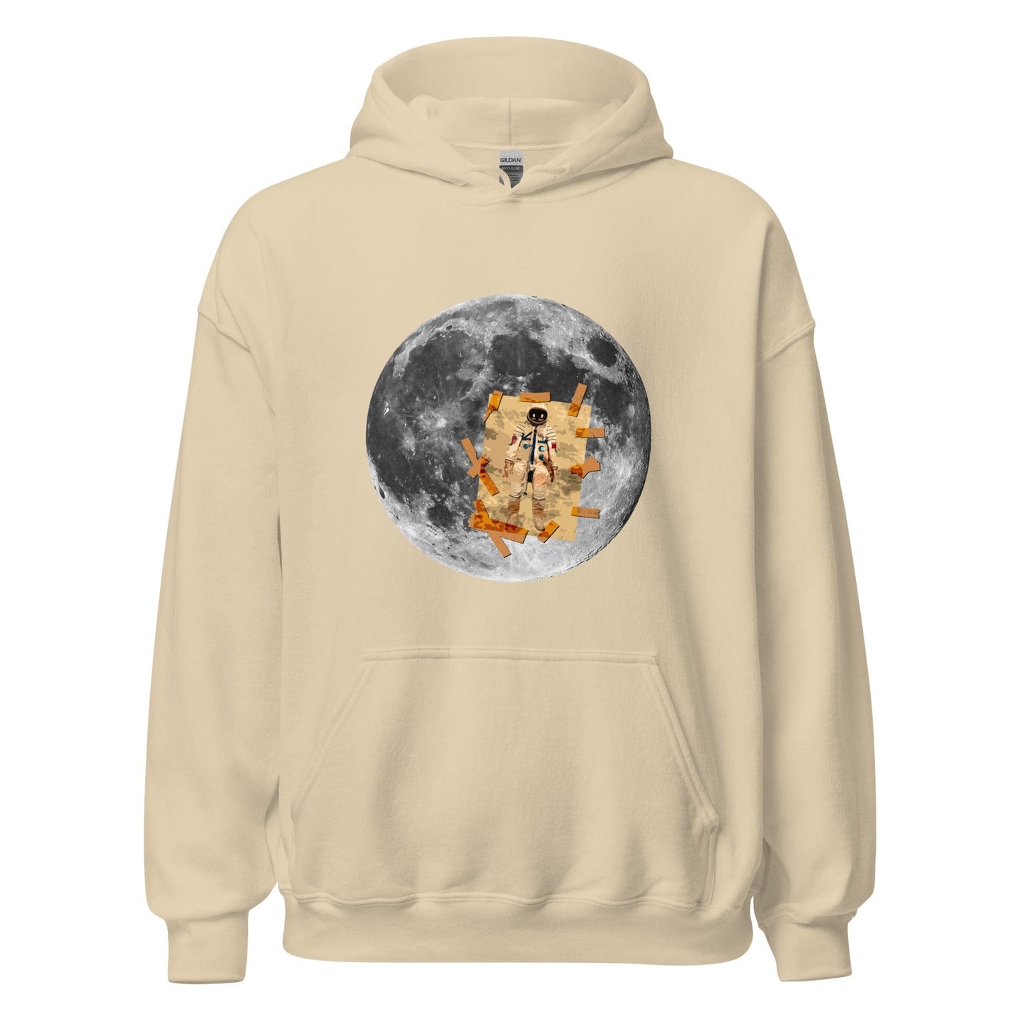 Man on the Moon Hoodie Sand / S