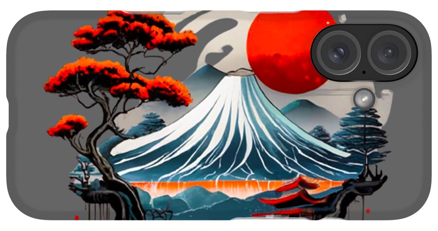 Mount Fuji Japanese Landscape - Phone Case