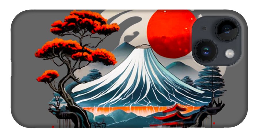 Mount Fuji Japanese Landscape - Phone Case