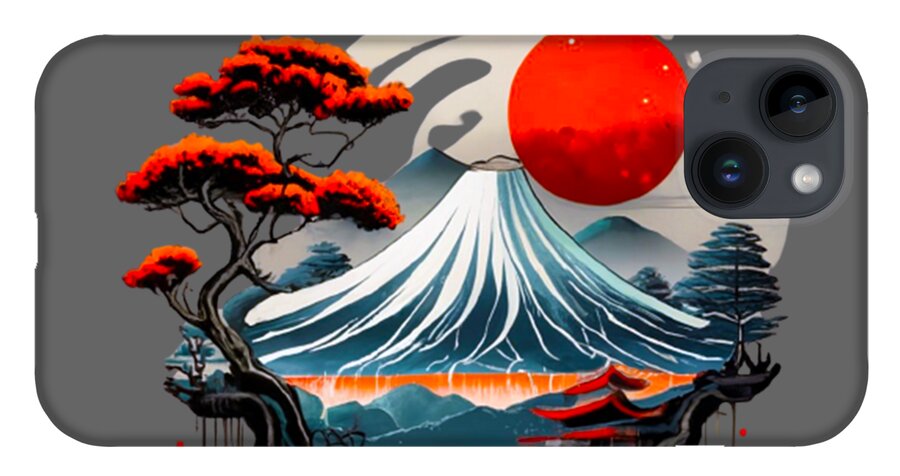 Mount Fuji Japanese Landscape - Phone Case