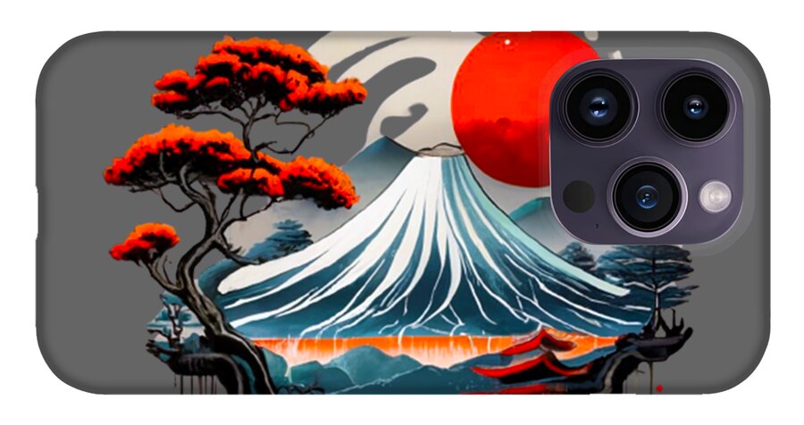 Mount Fuji Japanese Landscape - Phone Case