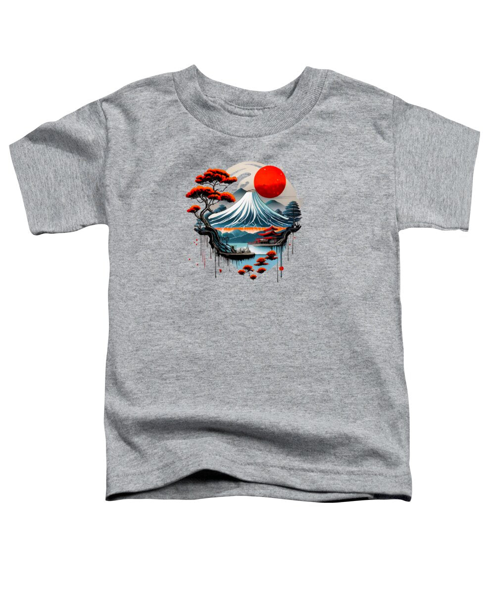 Mount Fuji Japanese Landscape - Toddler T-Shirt
