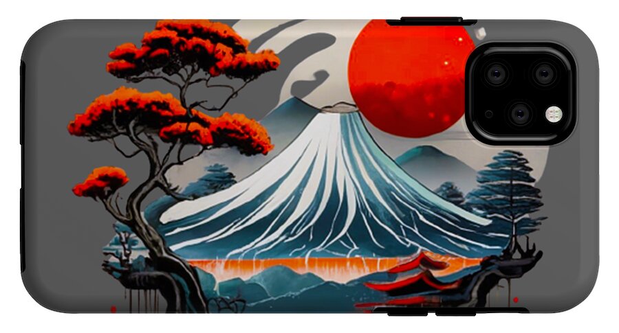 Mount Fuji Japanese Landscape - Phone Case