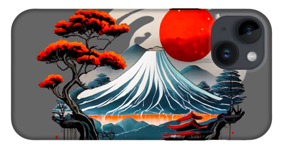 Mount Fuji Japanese Landscape - Phone Case