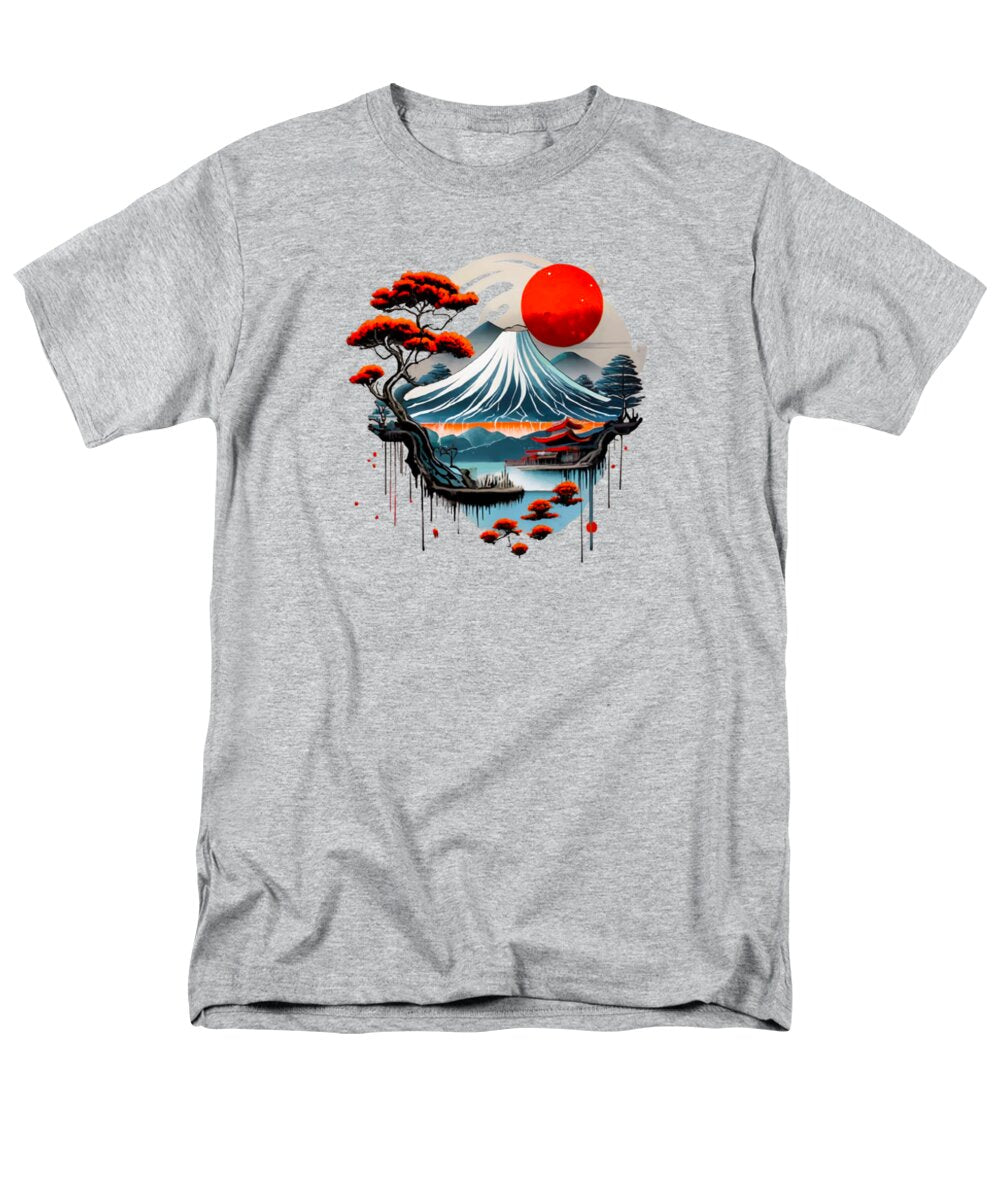 Mount Fuji Japanese Landscape - Men's T-Shirt (Regular Fit)