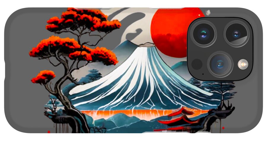 Mount Fuji Japanese Landscape - Phone Case