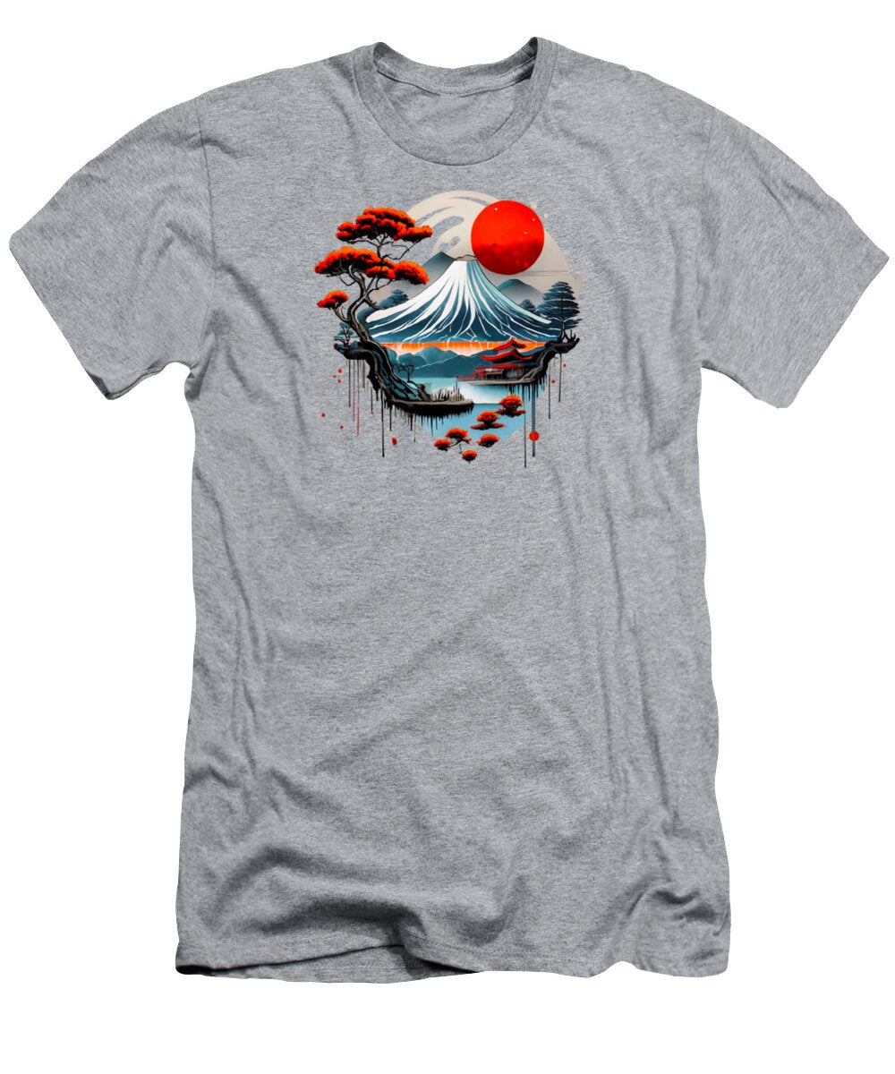 Mount Fuji Japanese Landscape - T-Shirt