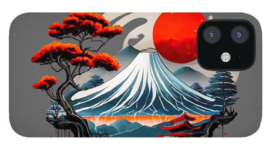 Mount Fuji Japanese Landscape - Phone Case
