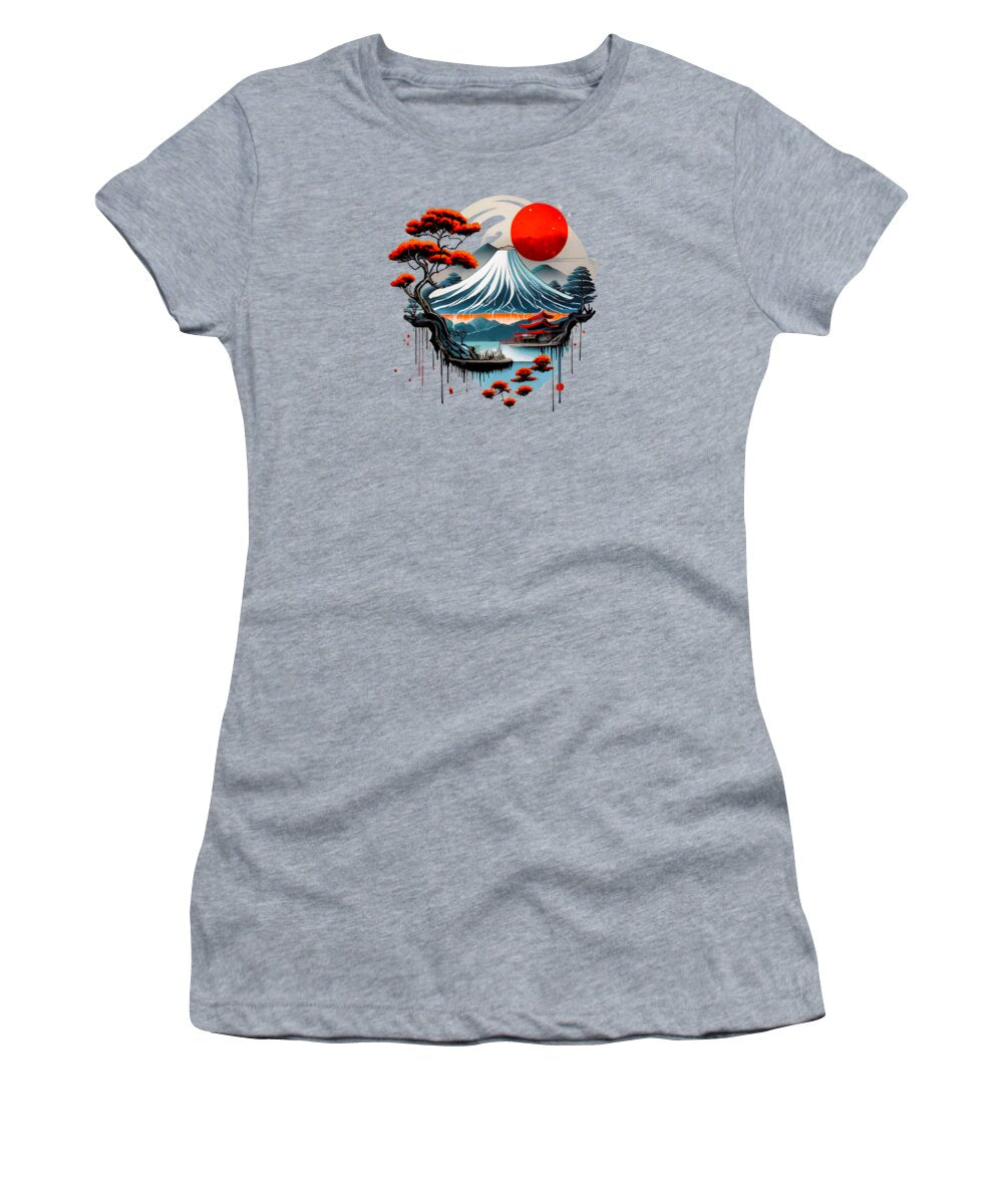Mount Fuji Japanese Landscape - Women's T-Shirt