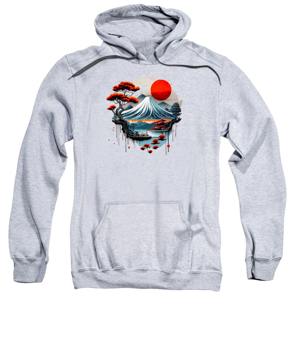 Mount Fuji Japanese Landscape - Sweatshirt