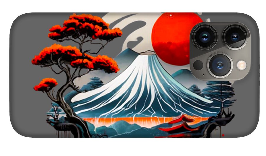 Mount Fuji Japanese Landscape - Phone Case