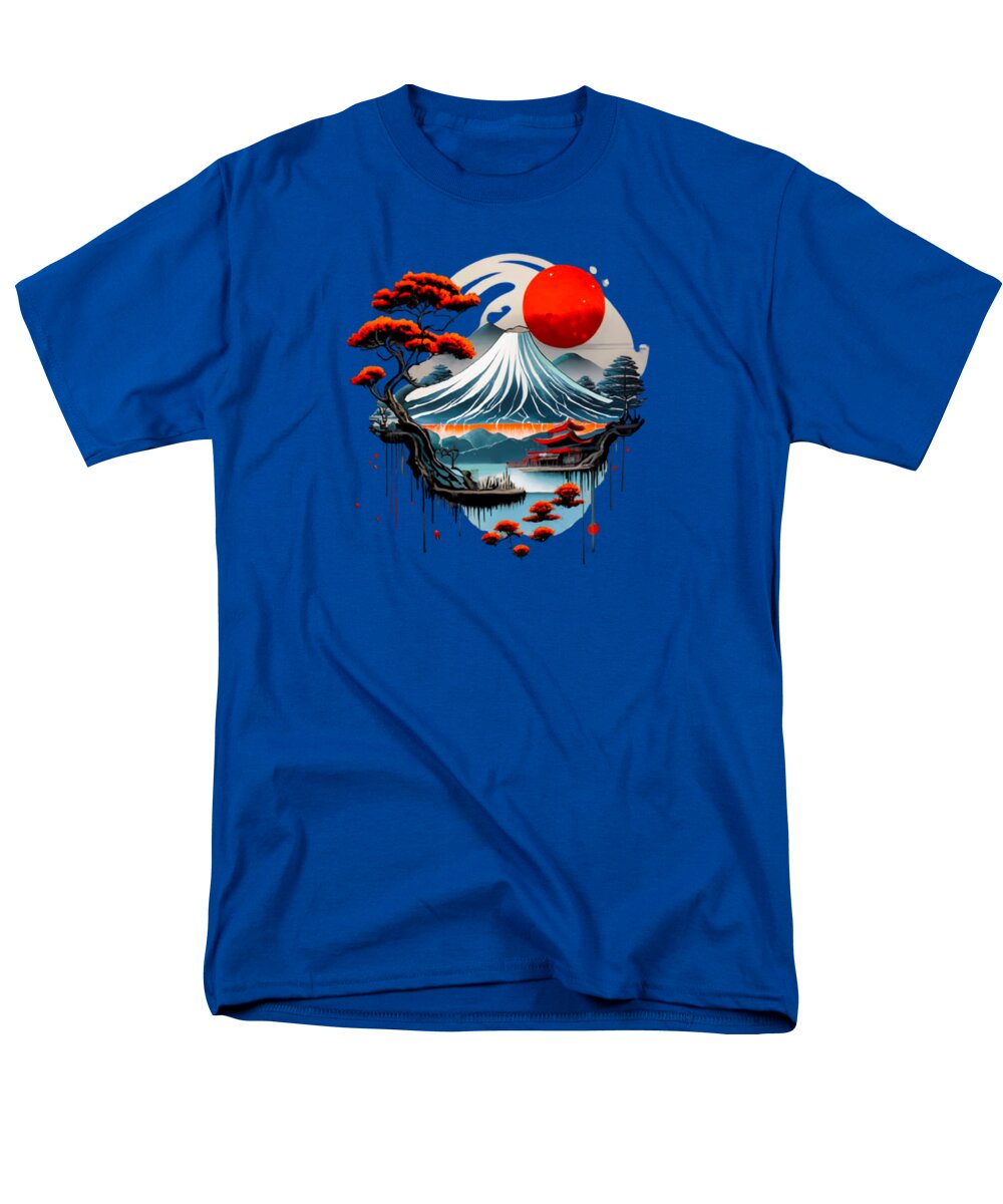 Mount Fuji Japanese Landscape - Men's T-Shirt (Regular Fit)