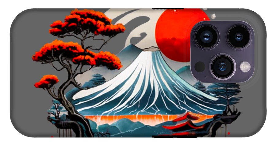 Mount Fuji Japanese Landscape - Phone Case