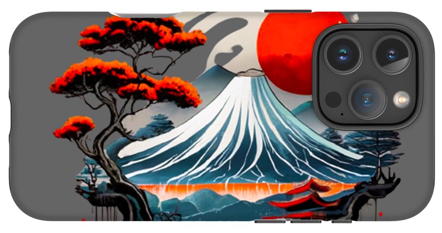 Mount Fuji Japanese Landscape - Phone Case