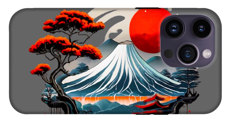 Mount Fuji Japanese Landscape - Phone Case