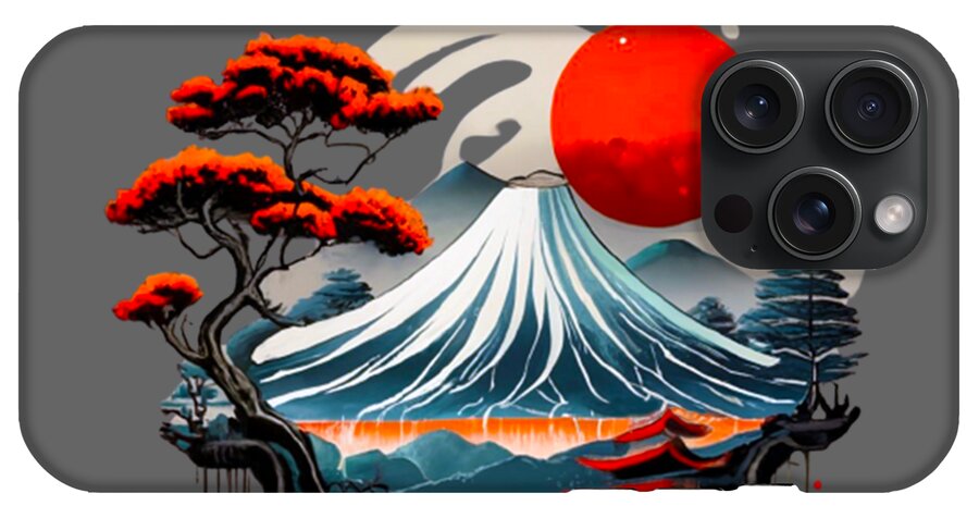 Mount Fuji Japanese Landscape - Phone Case
