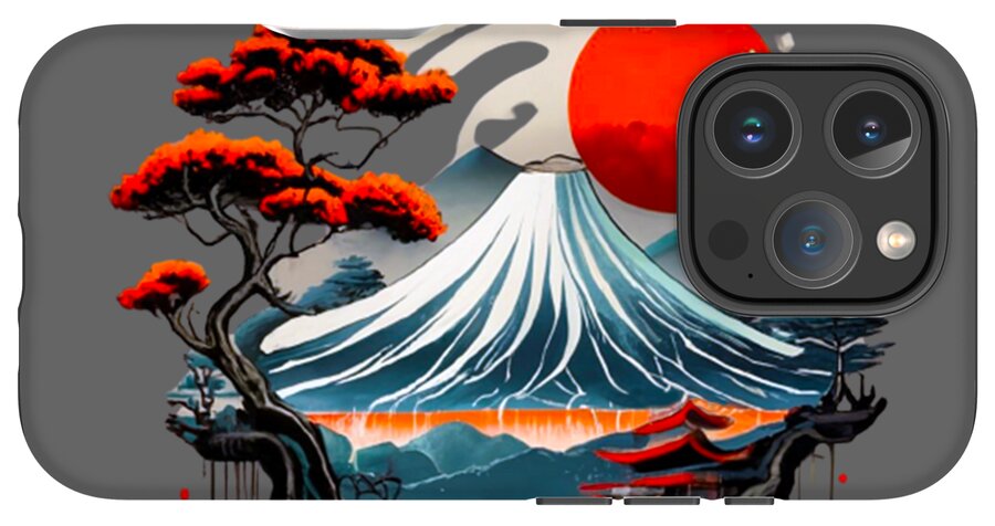 Mount Fuji Japanese Landscape - Phone Case