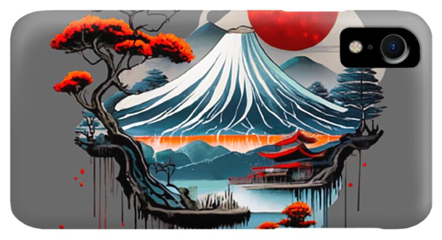 Mount Fuji Japanese Landscape - Phone Case