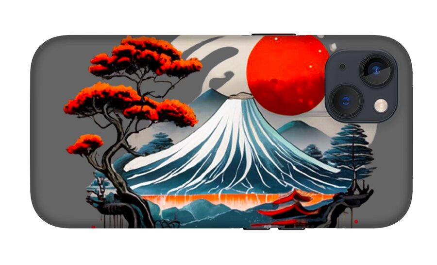 Mount Fuji Japanese Landscape - Phone Case