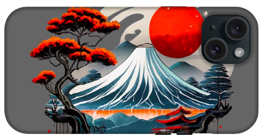 Mount Fuji Japanese Landscape - Phone Case