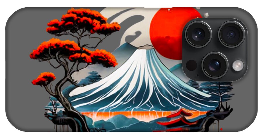 Mount Fuji Japanese Landscape - Phone Case