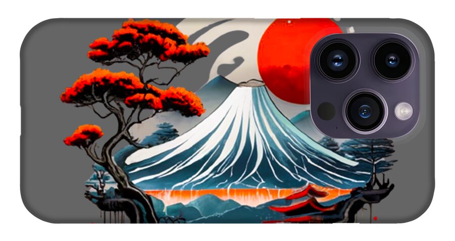 Mount Fuji Japanese Landscape - Phone Case