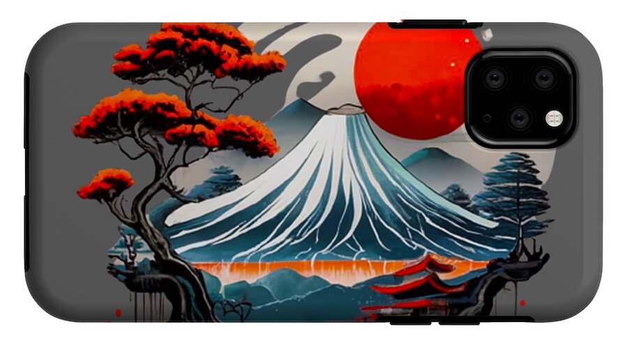 Mount Fuji Japanese Landscape - Phone Case